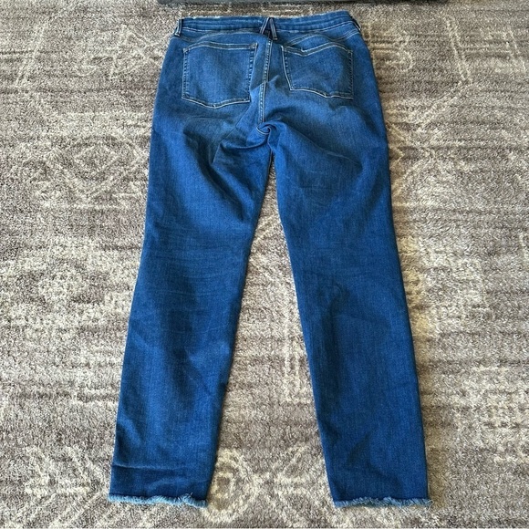 NWOT Good American Good Legs Frayed Hem Skinny Jeans 18 - Picture 12 of 13